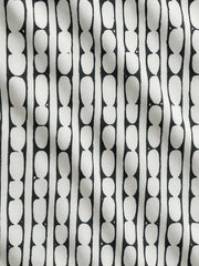 Korean Co-ord – Minimal Graphic Print Shirt with Solid White Bottoms