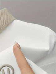 U's Signature Polo T-Shirt – Premium Knit Texture with U Embroidery