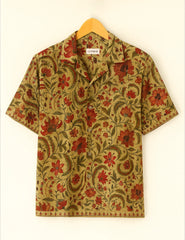 Vintage Kashmiri Printed Half Sleeve Shirt GenZ Edition